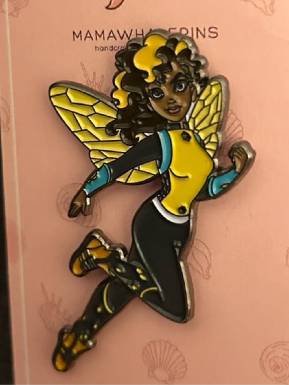 DC Superhero Girls Bumblebee Pin